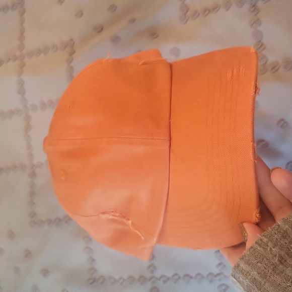 *3 for $15* District Distressed Cap Burnt Orange - Picture 3 of 6